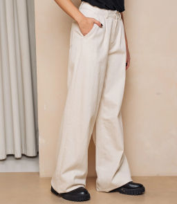 Джинсы #ОКТ165001, светло-бежевый - Dommod фото 3