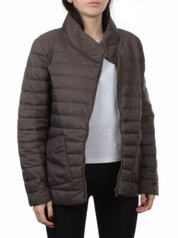 K-635 DK.BROWN Куртка демисезонная стеганая женская (70 гр. холлофайбер) - Fashion фото 6