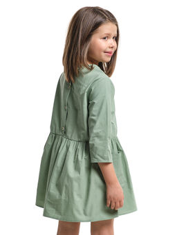 Платье для девочки UD 8073 фисташковый - Mini maxi фото 3