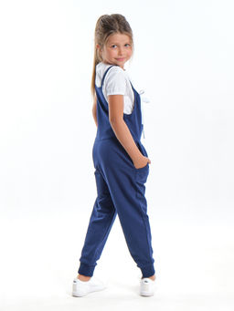 Комбинезон для девочки UD 1594 антрацит - Mini maxi фото 6