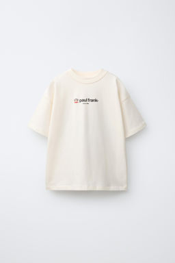 CAMISETA ESTAMPADA PAUL FRANK / Crudo claro