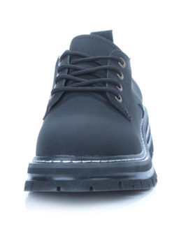 03-P8204-2 BLACK Полуботинки женские (натуральная кожа, нубук) - No name фото 11