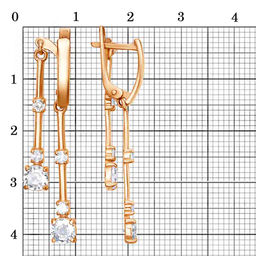 СЕРЬГИ 33813905 - Красная пресня фото 3