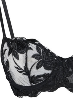 TRENDYOLMILLA Siyah Nak?sl? Dantelli Ip Ask?l? Kaps?z Orme Ic Camas?r? Tak?m? THMAW24CC00012  фото 9