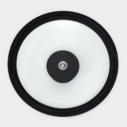 Крышка Magistro, d=18 см, со сливом, с силиконовым ободком и ручкой, жаропрочное стекло