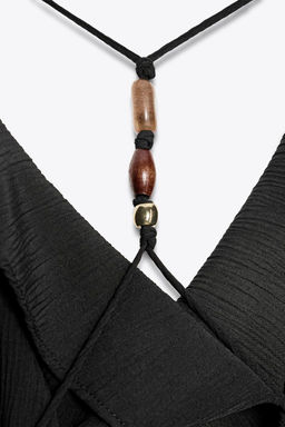 CAMISOLE DRESS WITH TRIMS - Zara фото 12