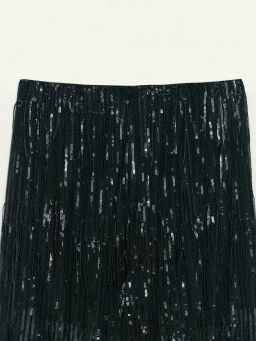 Прямые брюки с пайетками / Zarina