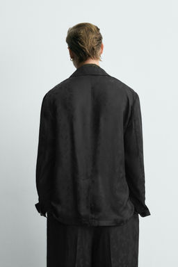 LIMITED EDITION PAISLEY JACQUARD SUIT RELAXED FIT BLAZER - Zara фото 3
