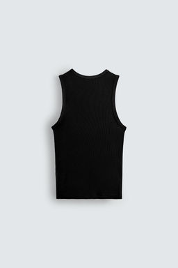 RIBBED TANK TOP - Zara фото 9