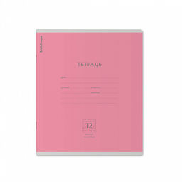 Цена за 280 шт. Тетрадь школьная ученическая ErichKrause Классика Nature Colors ассорти, 12 листов, косая линейка (в плёнке по 10 штук) фото 4