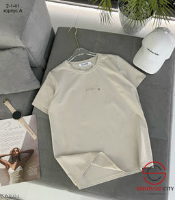 Футболка женская однотонная