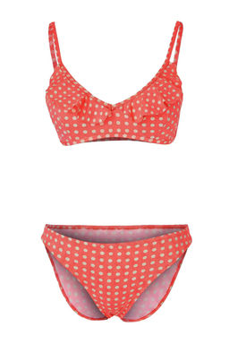Puantiye Desenli __gen Kapl_ F_rf_rl_ Normal Bel Regular Bikini Tak_m_ TBESS26BT00215 - Trendyolmilla фото 5