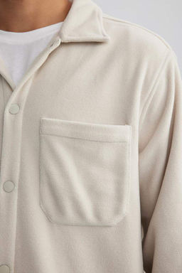 Рубашка Polar с длинным рукавом Relax Fit - Defacto фото 6