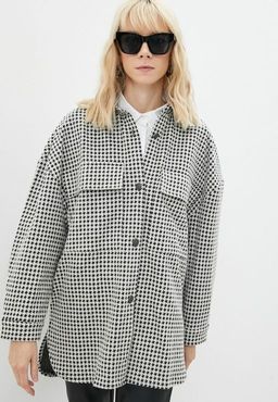 Удлиненная прямая куртка