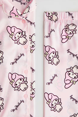 Pijama estampado de sat?n - H&m фото 2