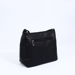 Сумка-мешок на молнии, цвет чёрный - Simaland фото 2