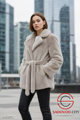 Шуба женская из искусственного меха - Bruno фото 3