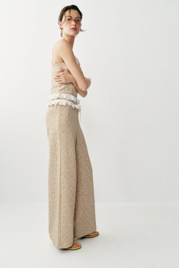TOP ESTRUCTURA COMBINADO / Crudo / Marr?n - Zara фото 4