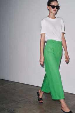 LIMITED EDITION HIGH-WAIST TROUSERS