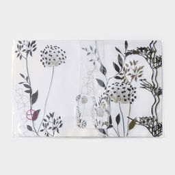 Набор салфеток сервировочных Доляна Укроп, 6+6 шт (2843, 9,59,5 см), цвет белый  фото 6