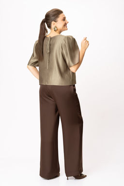 Костюм Bonna Image 1013/1 бежевый+коричневый фото 5