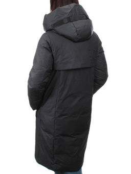 002 DK. GRAY Пальто зимнее женское (холлофайбер 200 гр.) - Fashion фото 8