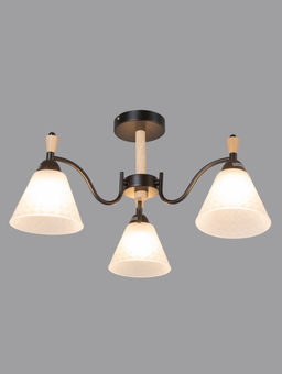 Люстра XA1627B/3, 3×60 Вт, E27, чёрная