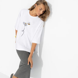 Футболка с милым принтом, Мода-мания