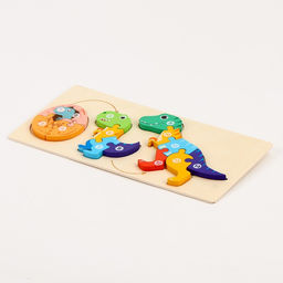 Рамка - вкладыш Рождение динозавра, 14 деталей, 0.5?30?15 см - Simaland фото 5