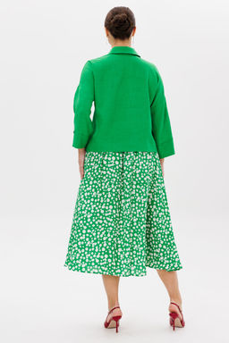 Костюм Anastasia 1198 зеленый/принт фото 3