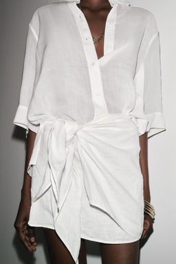 ZW COLLECTION RAMIE SHIRT - Zara фото 35