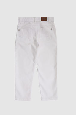Erkek Гocuk Beyaz Kanvas Pantolon - U.s. polo assn фото 3
