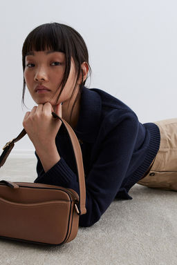 Fine-knit double-breasted cardigan - H&m фото 2