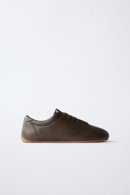 CHAMPION ® X ZARA LEATHER DERBY SHOES