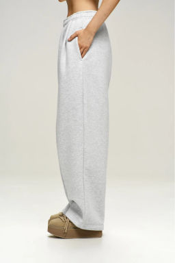 Брюки с начесом Grey Melange - Erist store фото 5