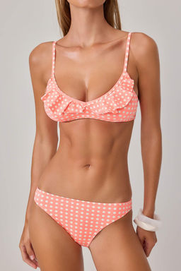 Puantiye Desenli __gen Kapl_ F_rf_rl_ Normal Bel Regular Bikini Tak_m_ TBESS26BT00215 - Trendyolmilla фото 3