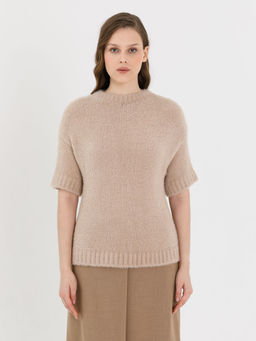 Блузка вязаная