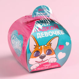 Чайная бомбочка в коробке Сладкой девочке, БЕЗ САХАРА, 45 г. - Фабрика счастья фото 6