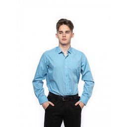 Сорочка подр-ая Imperator Bell Blue-П  фото 4