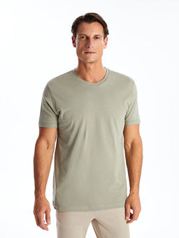 Bisiklet Yaka Penye Erkek Ti??rt