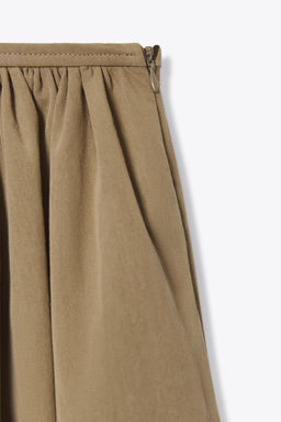 ZW COLLECTION CAPE MIDI SKIRT - Zara фото 7