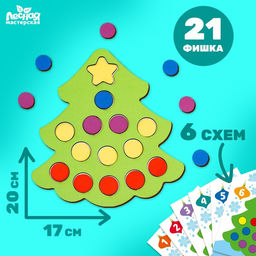 Мозаика Новогодняя ёлочка - Лесная мастерская фото 3