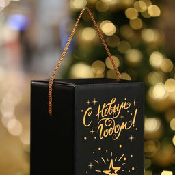 Коробка под шампанское Дракон на чёрном, 11 х 11 х 35 см - Simaland фото 7