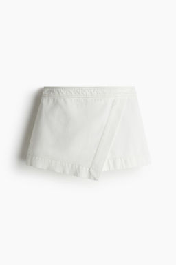 Falda pantal?n cruzada en denim - H&m фото 2