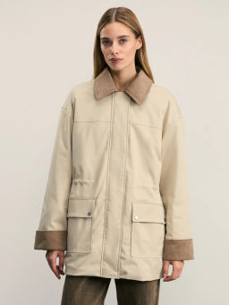 Парка утепленная на кулисе / Zarina  фото 3