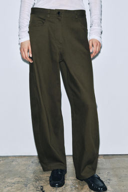 ZW COLLECTION BALLOON TROUSERS - Zara фото 2