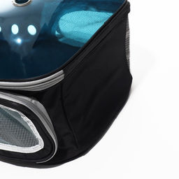 Рюкзак для переноски животных, прозрачный, 33 х 25 х 41 см - Пижон фото 4