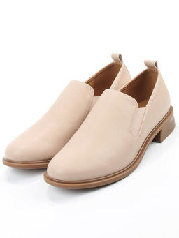 06-M47-21 BEIGE Туфли женские (натуральная кожа)