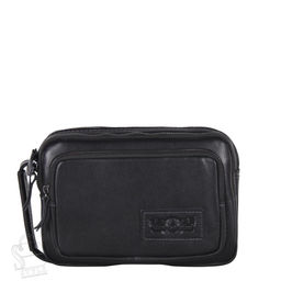 Сумка мужская кожаная 4039-1TR black Tough Ryder