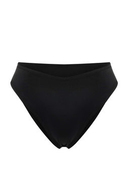 Siyah Yuksek Bel Regular Bikini Alt? TBESS26BA00001